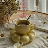 Yellow Bubble Mug Set